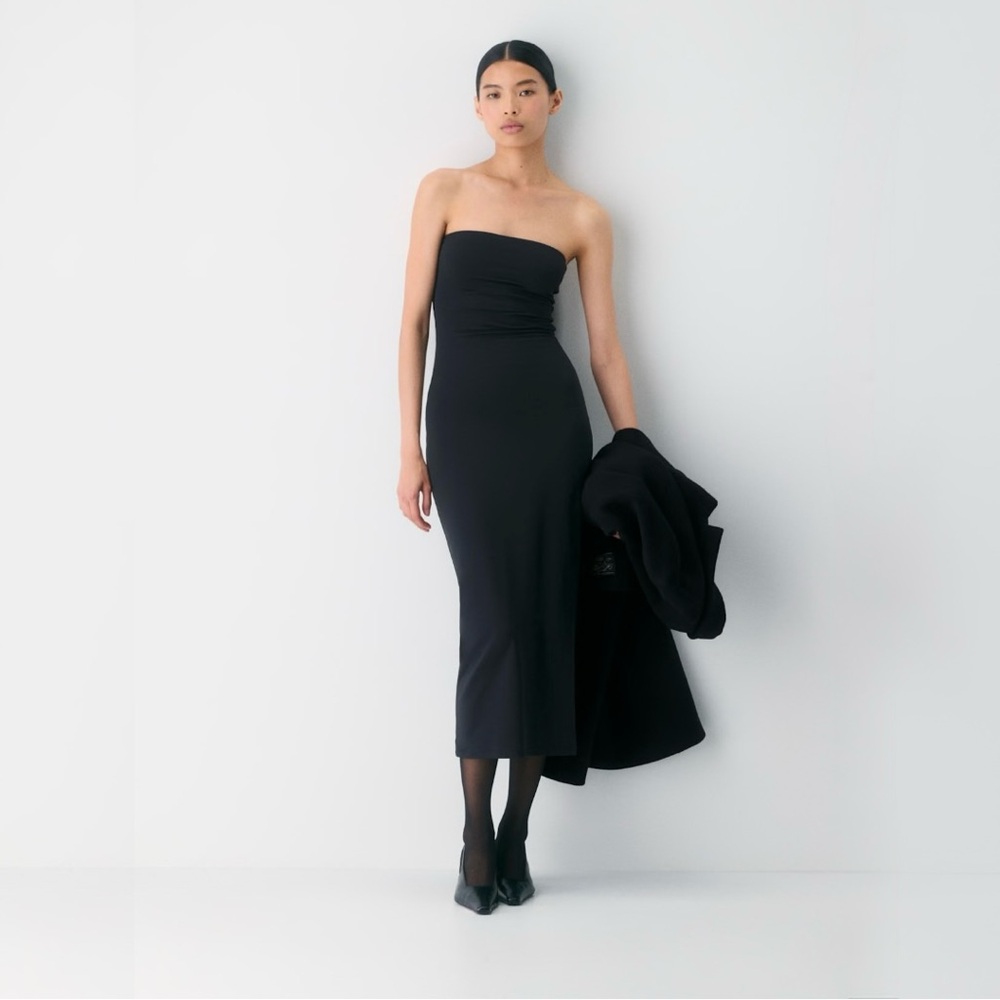 Aritzia Original Contour Maxi Tube Dress in Black | Sz M